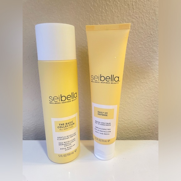 NEW SEI BELLA BUNDLE UV Defense Broad-Spectrum SPF 25 Sunscreen & Micellar water - Picture 4 of 4